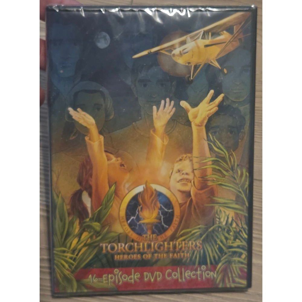 The Torchlighters Heroes of the Faith 16-Episode DVD Collection New Sealed